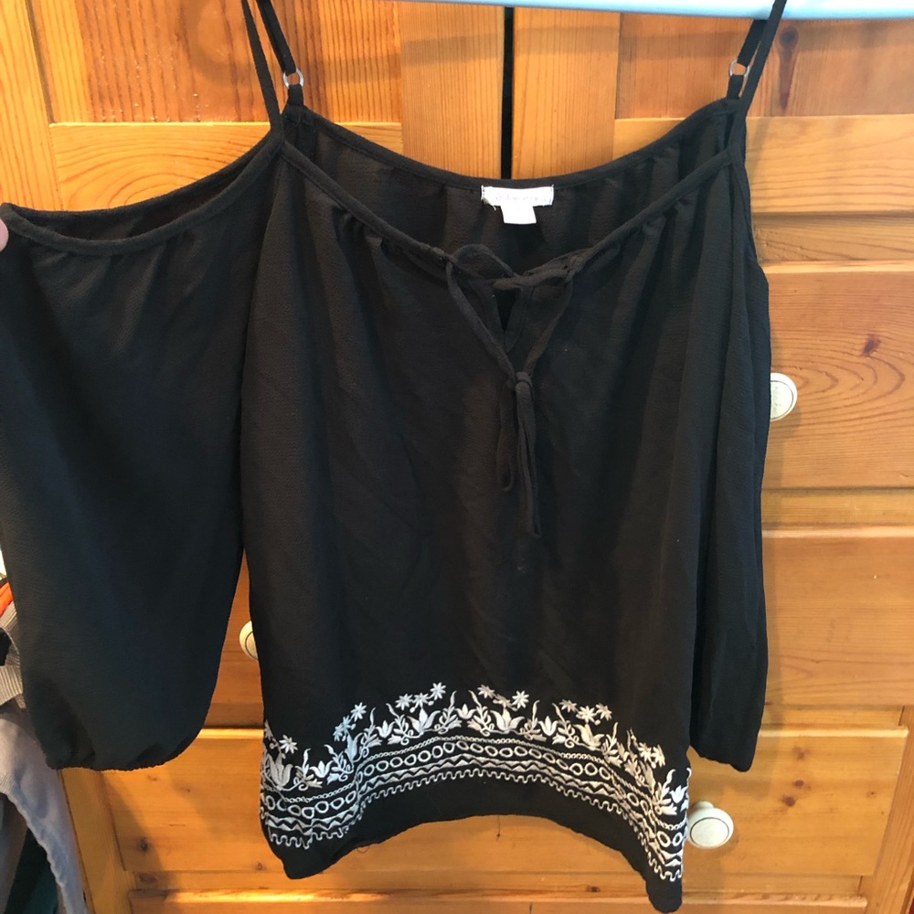 Off the shoulder shirt